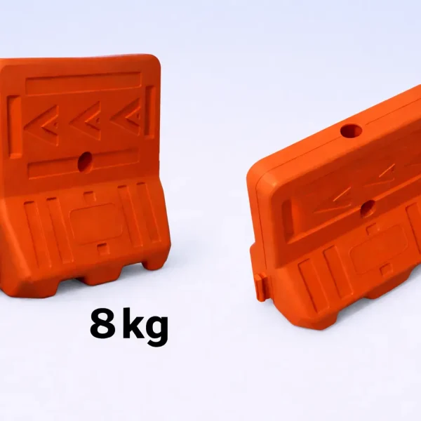 حاجز بلاستيكي مقاس 100*100*45 سم و ون 8 كيلوجرام